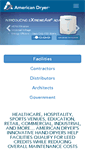 Mobile Screenshot of americandryer.com